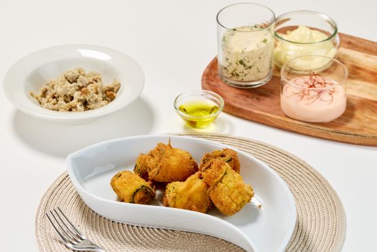 Involtini di zucchine e salsiccia